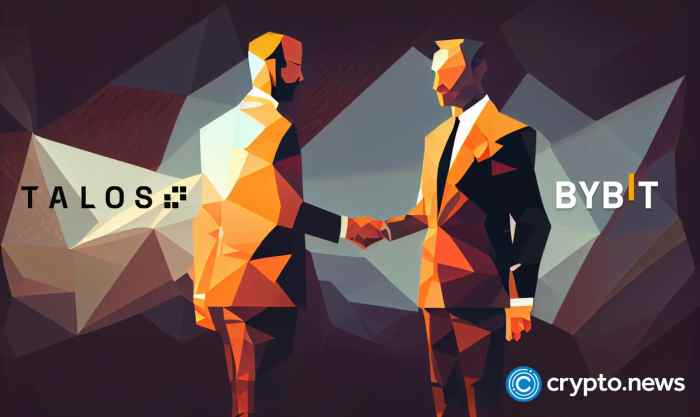 Bybit and Talos partner for institutions to easily explore digital ...